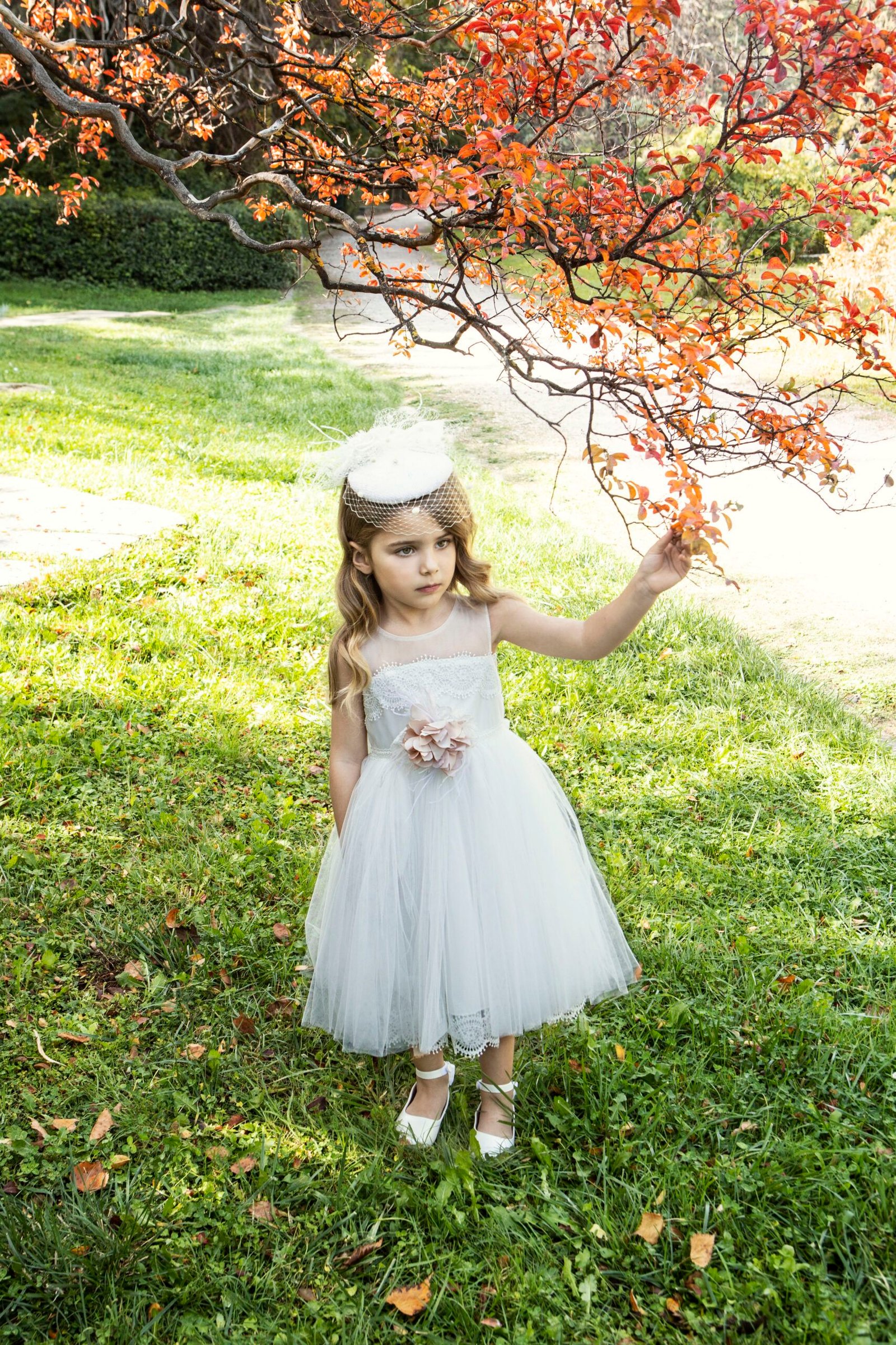 Ρομαντικό Βαπτιστικό Φόρεμα - Image 3