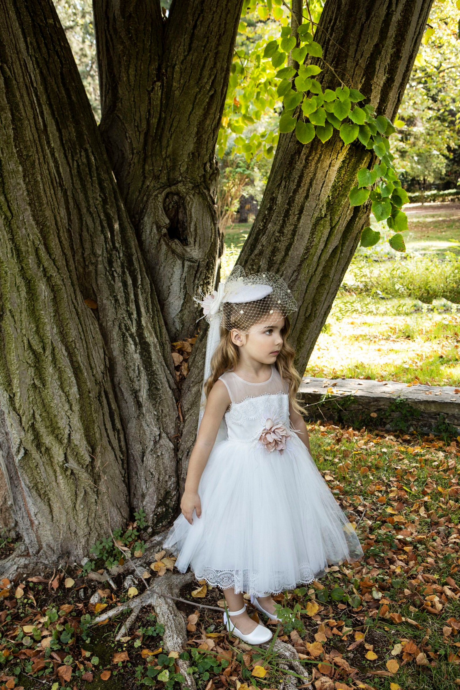 Ρομαντικό Βαπτιστικό Φόρεμα - Image 4