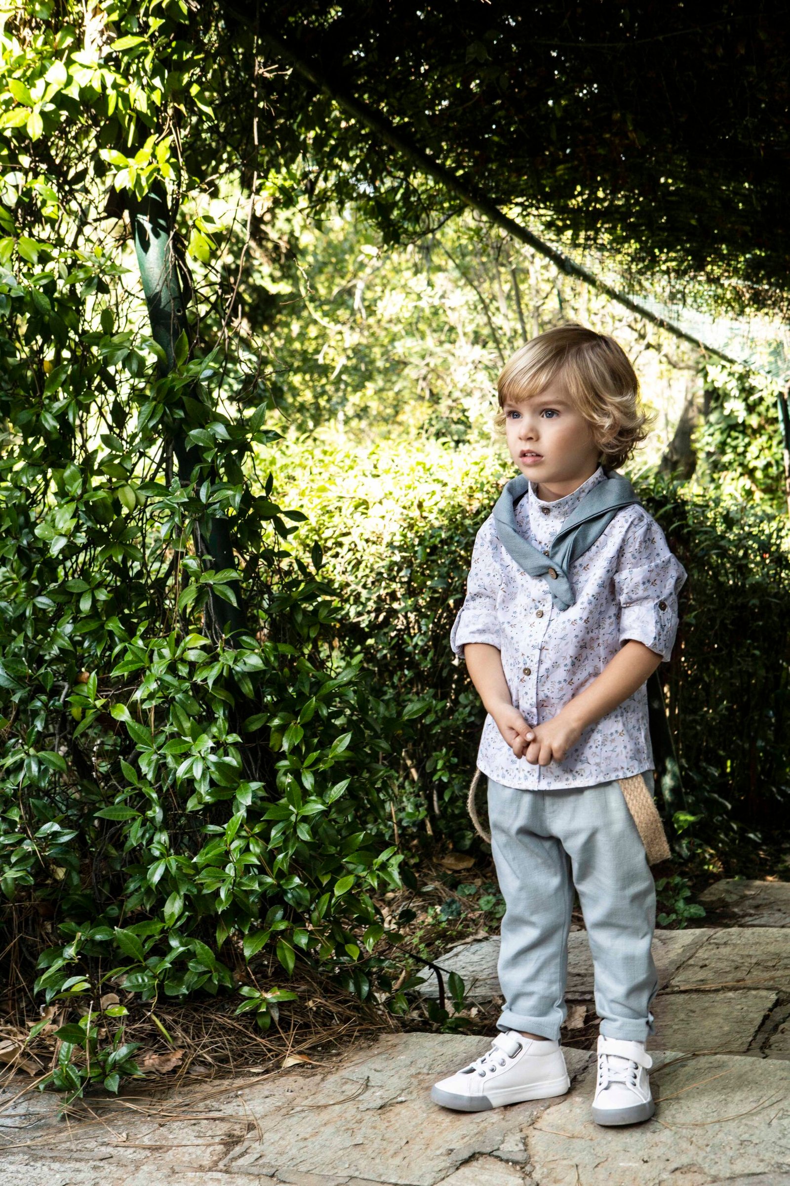 Βαπτιστικά ρούχα για αγόρι με απόχρωση βεραμάν - Image 5