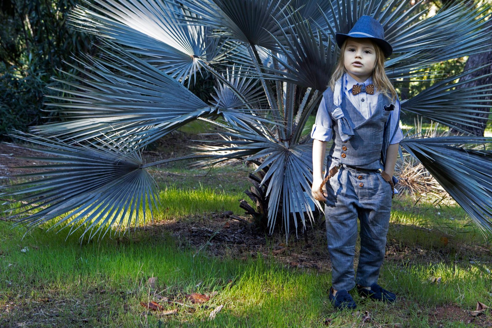 Κομψό σετ Βαπτιστικών ρούχων για αγόρι με αποχρώσεις του μπλε - Image 5