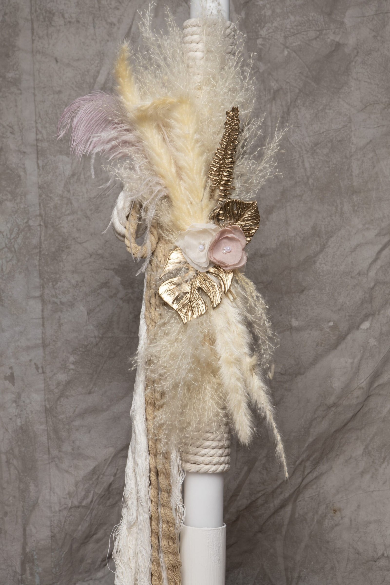 Σετ βάπτισης με Καλάθι Boho Κ23.04 - Image 5