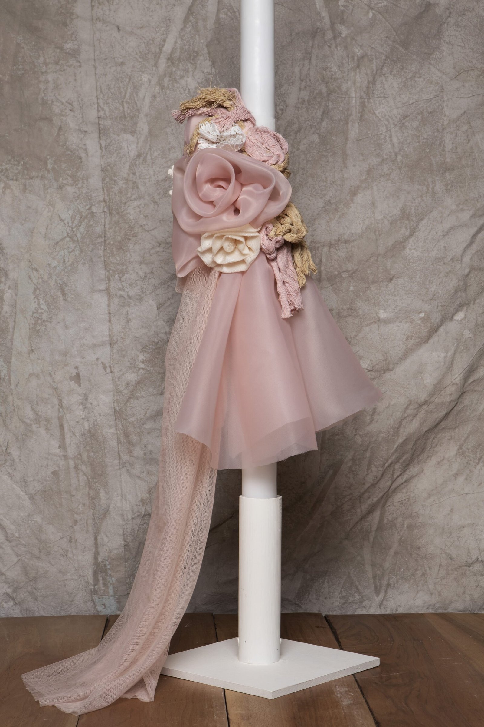 Ρομαντικό Σετ Βάπτισης με καλάθι Boho Floral - Image 5