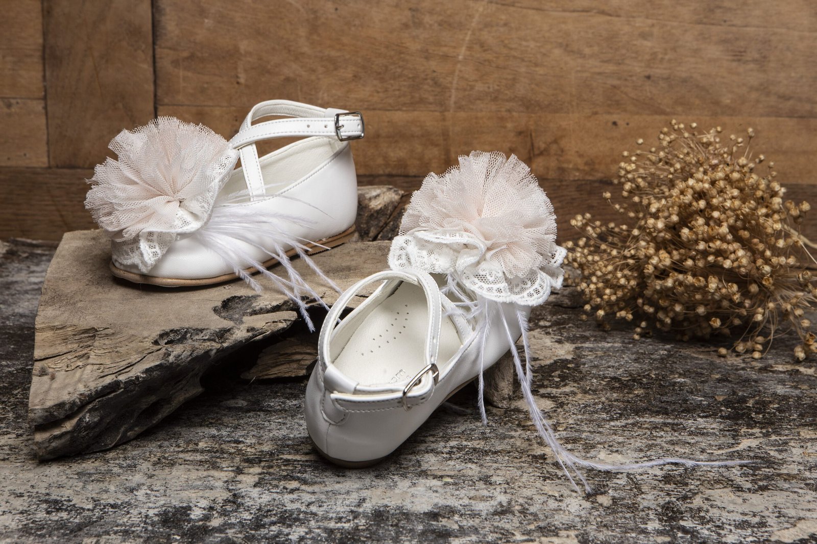 Βαπτιστικά παπούτσια για κορίτσια