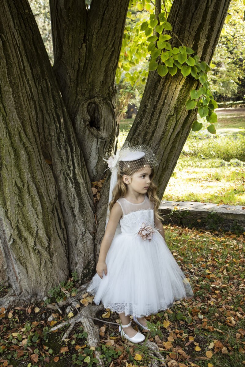 Ρομαντικό Βαπτιστικό Φόρεμα - Image 6