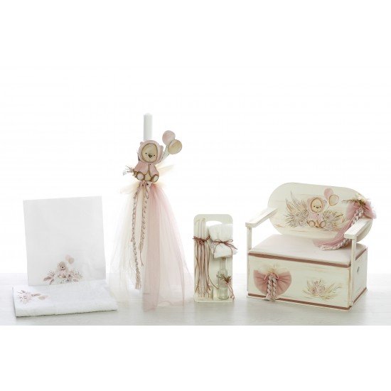 Πακέτο Βάπτισης Σετ Αρκουδάκι - Image 2