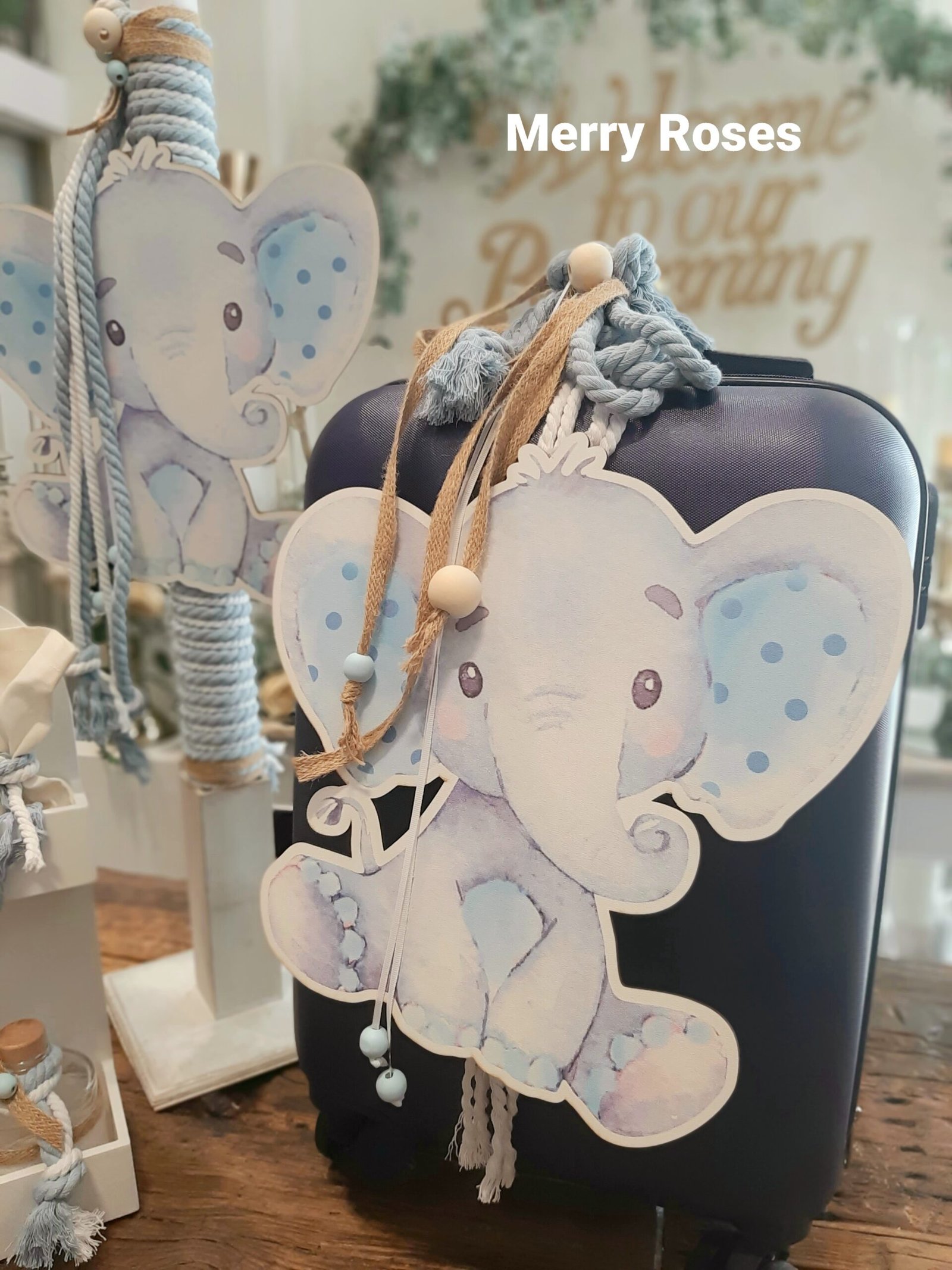 Πακέτο Βάπτισης με Ελεφαντάκι.