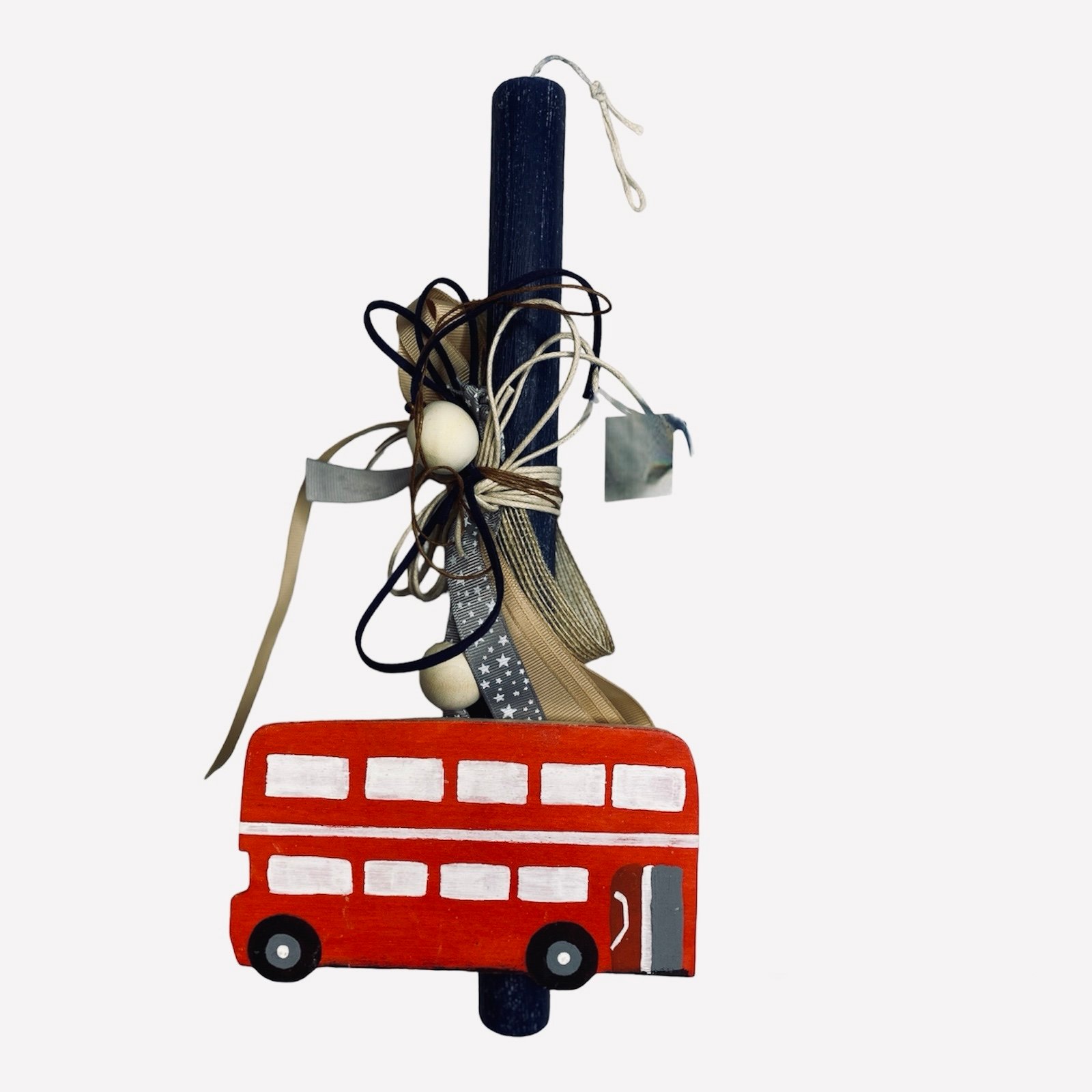 Λαμπάδα Πασχαλινή London Bus Ρουστίκ Αρωματική/ΛΑ13.24.11.00