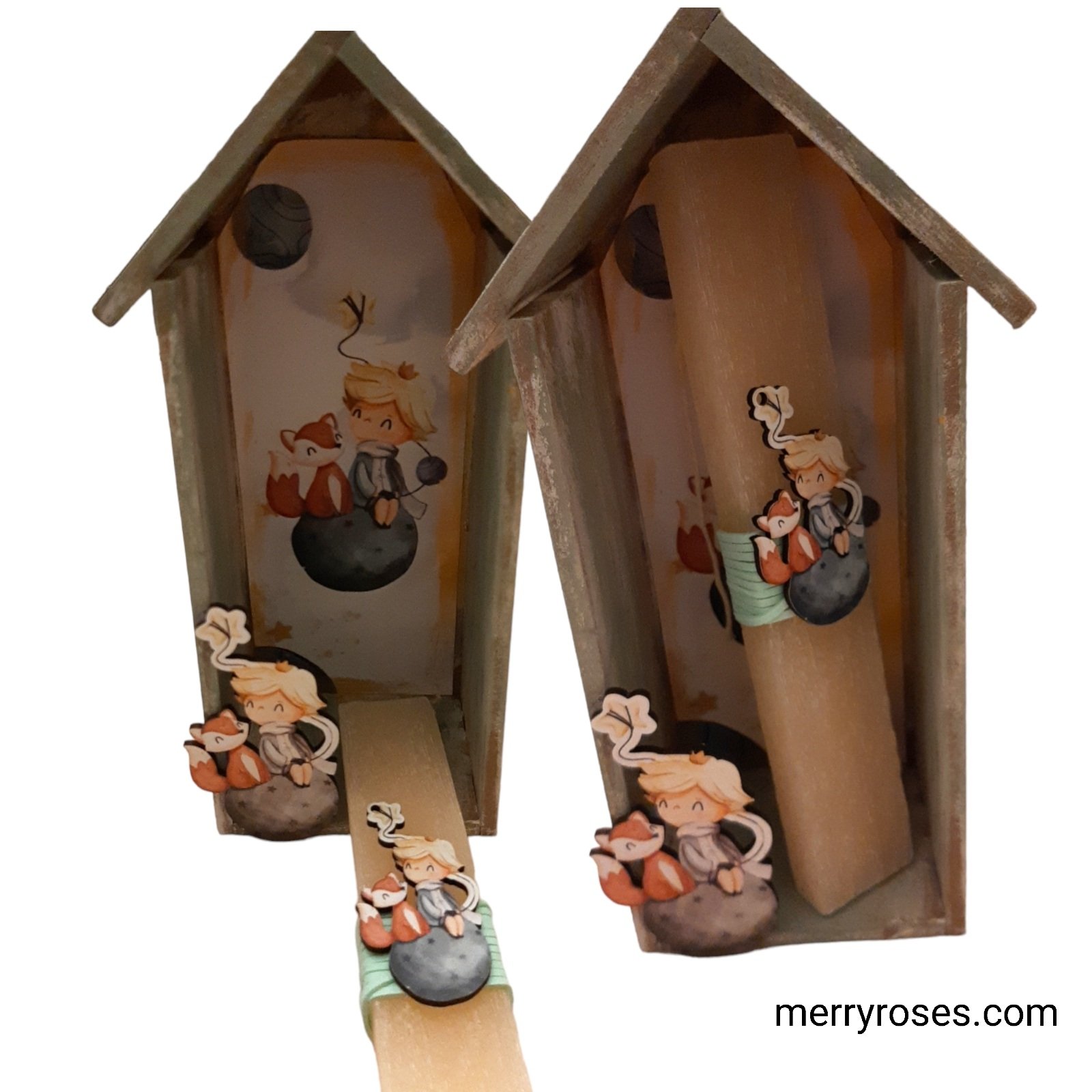 Πασχαλινό Σετ λαμπάδας με σπιτάκι Μικρός Πρίγκιππας/25.16.50