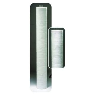 Λαμπάδα Γάμου Ημιμασίφ Ανάγλυφη 20x150 cm