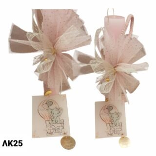 Πασχαλινή αρωματική λαμπάδα ελεφαντάκι αερόστατο /ΛΚ25/25.8.50