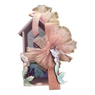 Πασχαλινό Σετ Δώρου Λαμπάδα-Σπιτάκι "Γοργόνα" 26.13.80 ΣΠΙΤ-9