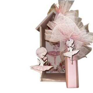 Πασχαλινό Σετ Δώρου Λαμπάδα-Σπιτάκι "Νεράιδα" 26.13.80 ΣΠΙΤ-7