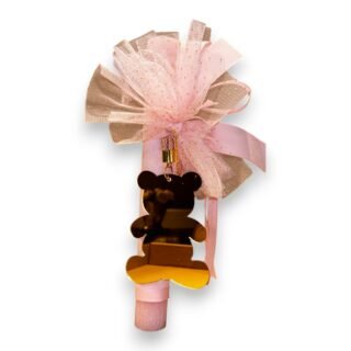 Λαμπάδα Πάσχα Αρκουδάκι Plexi 26.8.80 ΚΣ54