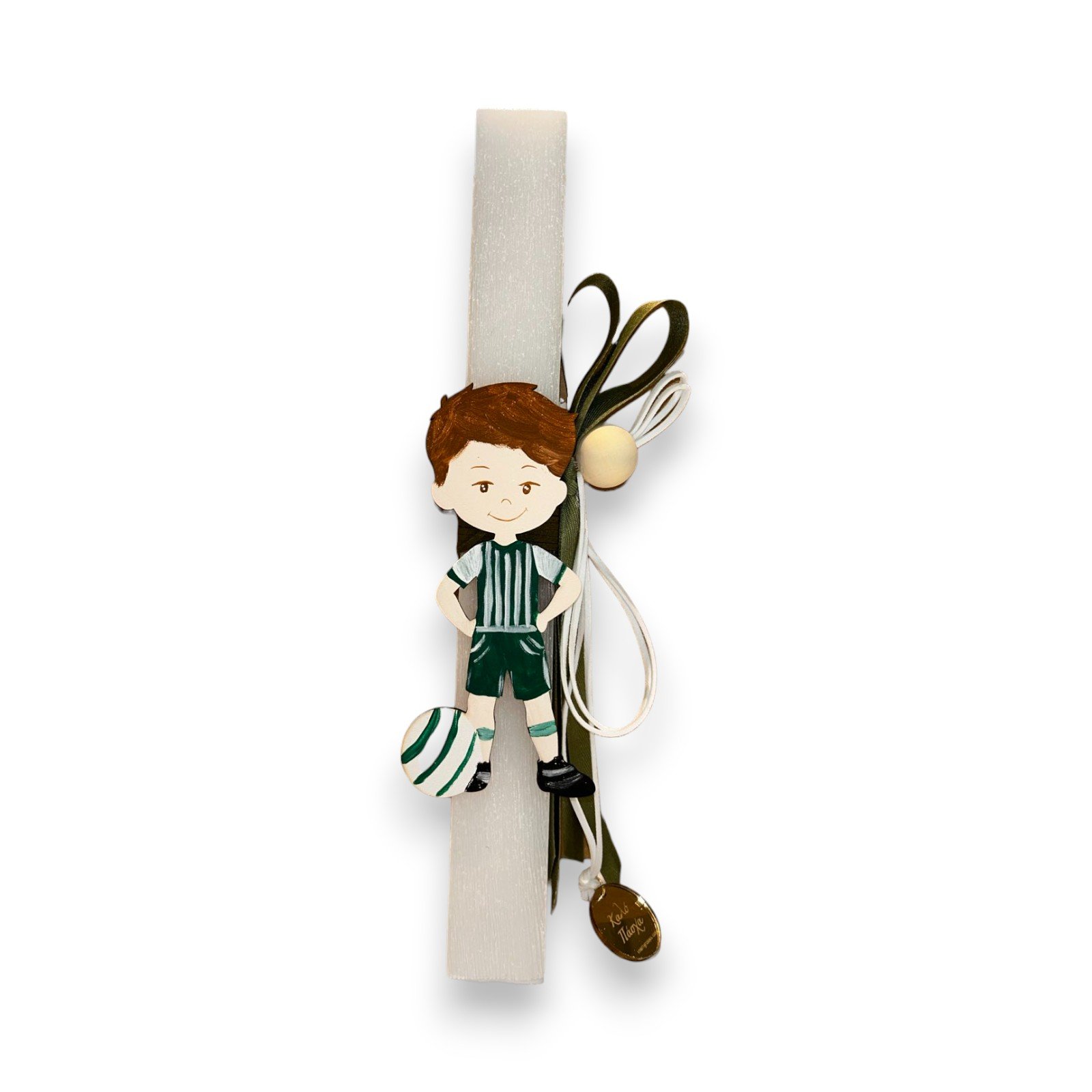 Λαμπάδα Πασχα Ποδοσφαιριστή Παναθηναϊκού 26.10.75 ΑΠ29 - Image 5