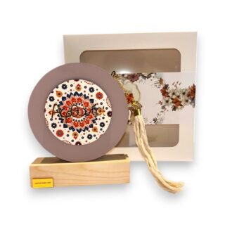 Διακοσμητικό Ξύλινο 'Αφθονία' Γούρι 26.13.00 - με Θήκη Δώρου 26.14.50