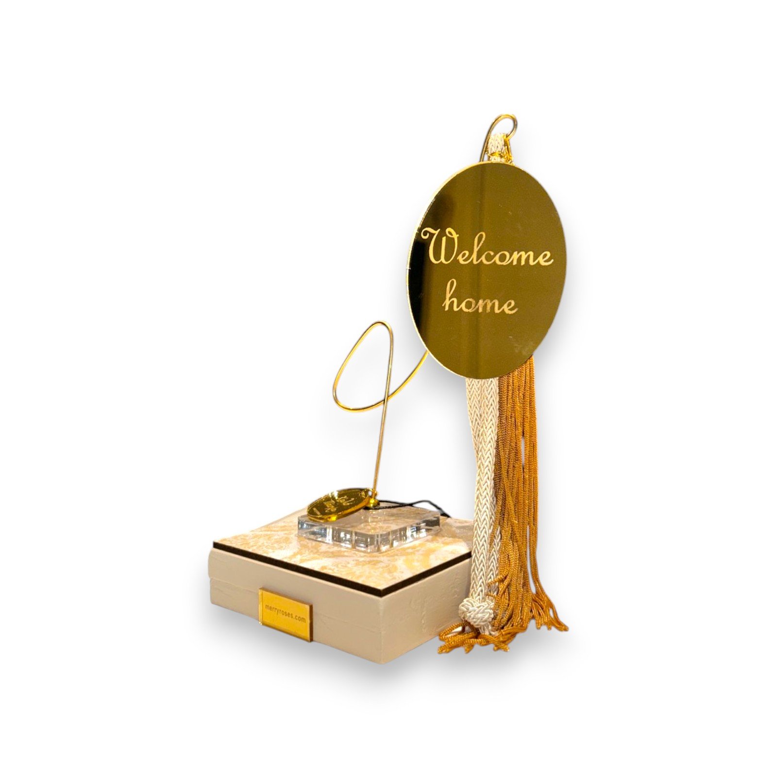 Διακοσμητικό “Welcome Home” με Ξύλινη Βάση 26.9.80 - Image 4