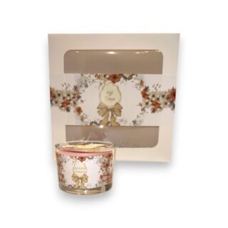 Αρωματικό Κερί Σόγιας 'Καλό Πάσχα' σε Γυάλινο Βάζο με Κουτί Δώρου - 12 Αρώματα 26.6.60 - 26.6.00