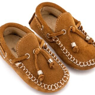 Καστόρινο Δετό Μοκασίνι BW4139 Ταμπά