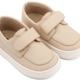 Δερμάτινο Μοκασίνι BW 4310 Μπεζ