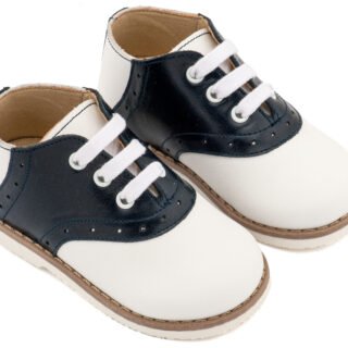 Δίχρωμο Δετό Brogue EXC5318  Λευκό Μπλε