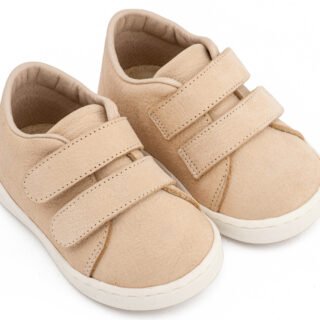 Sneakers Διπλή Μπαρέτα Χρατς PRI2090 Μπεζ