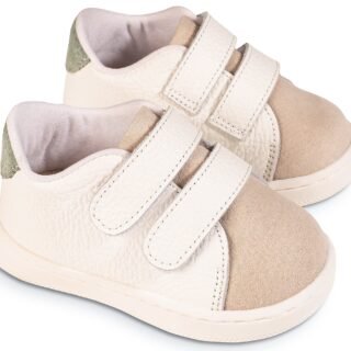 Sneakers PRI2113 Λευκό Μπεζ Μέντα